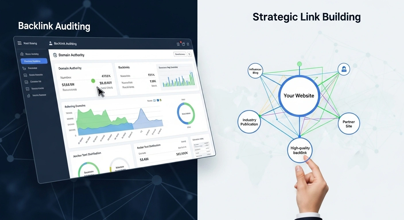Building a link building strategy with authority backlinks